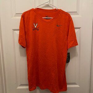 NWT Virginia University of Cavaliers Team Issued Nike Dri-Fit T-Shirt Large